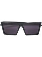 Retrosuperfuture 'w' Matte Sunglasses, Adult Unisex, Black, Acetate