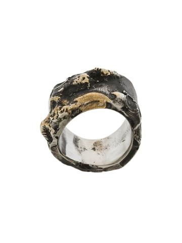 Lost & Found Ria Dunn Eroded Ring - Metallic