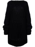 Oscar De La Renta Textured-knit Sweater - Black