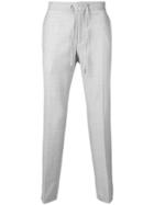 Z Zegna Elasticated Waistband Trousers - Grey