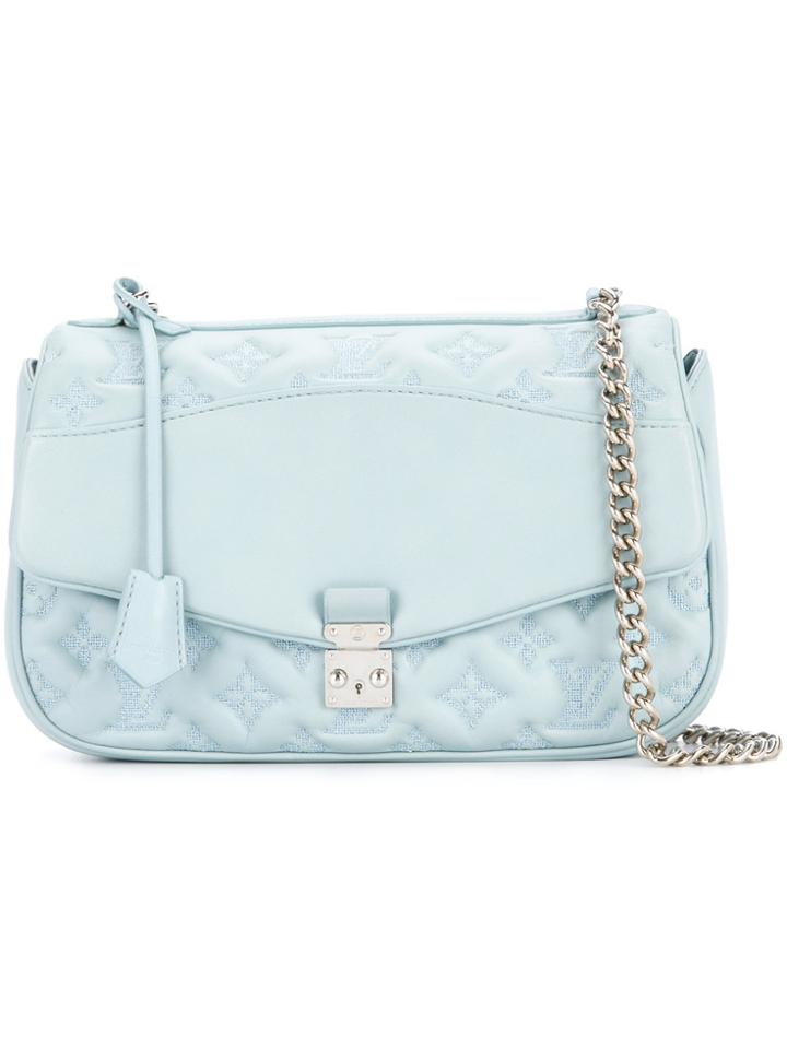 Louis Vuitton Vintage 2012 Pochette Monogram Shoulder Bag - Blue