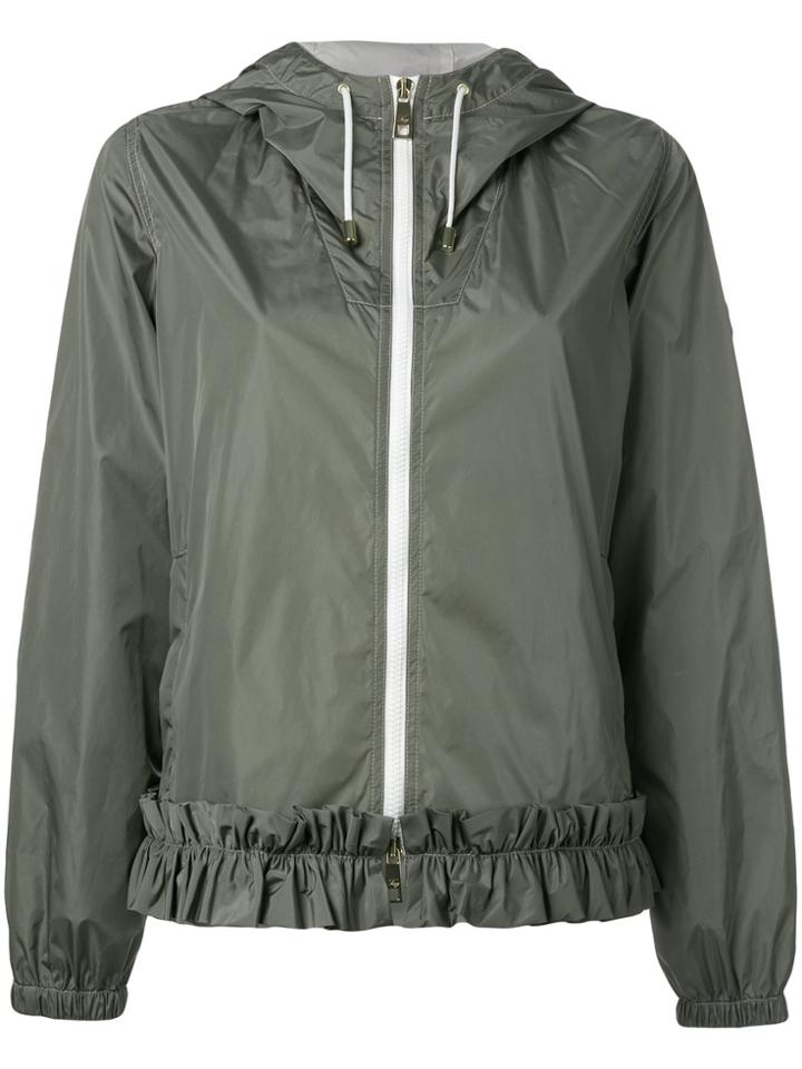 Fay Hooded Bomber Jacket - Green