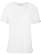 Michael Michael Kors Crochet Sleeve T-shirt