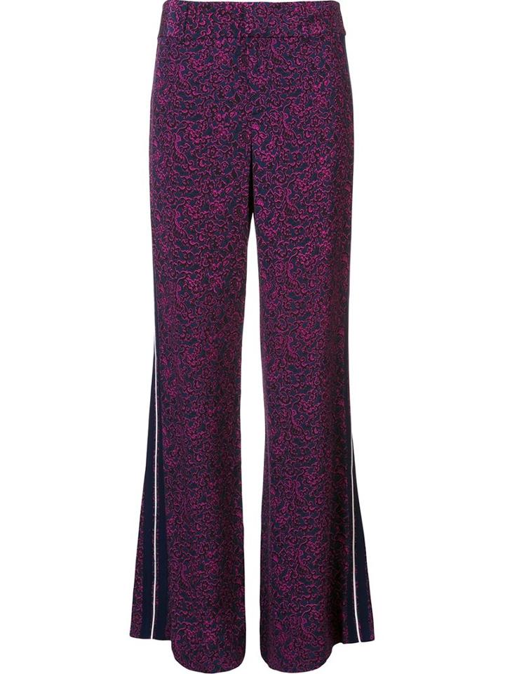 Derek Lam 10 Crosby Pyjama Style Trousers, Women's, Size: 8, Blue, Silk
