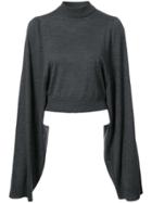 Vera Wang Classic Long-sleeve Sweater - Black