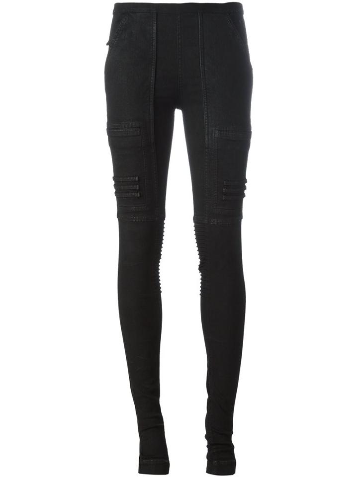 Rick Owens Drkshdw Moto Jeggings