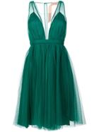 No21 Tulle Cover Dress - Green