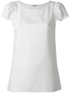 P.a.r.o.s.h. Panterax Cap Sleeve T-shirt, Women's, Size: Xs, White, Polyester