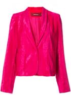 Sies Marjan Furry Blazer - Pink & Purple