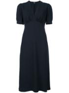 A.p.c. Cross Front Dress - Blue