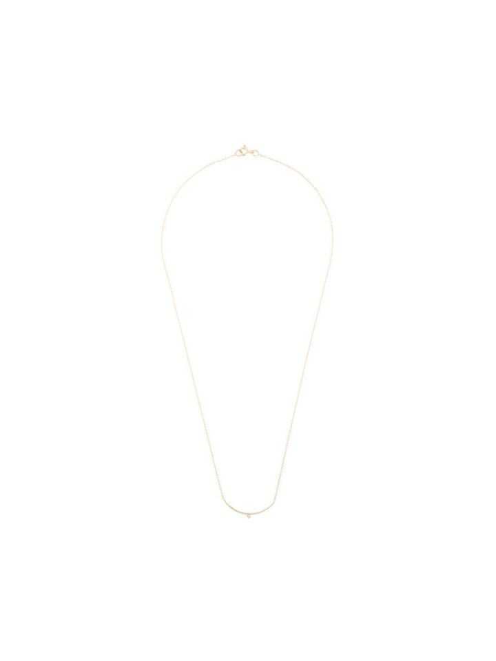 Natalie Marie 9kt Yellow Gold Kadhi Arc Necklace - 9ct Yellow Gold
