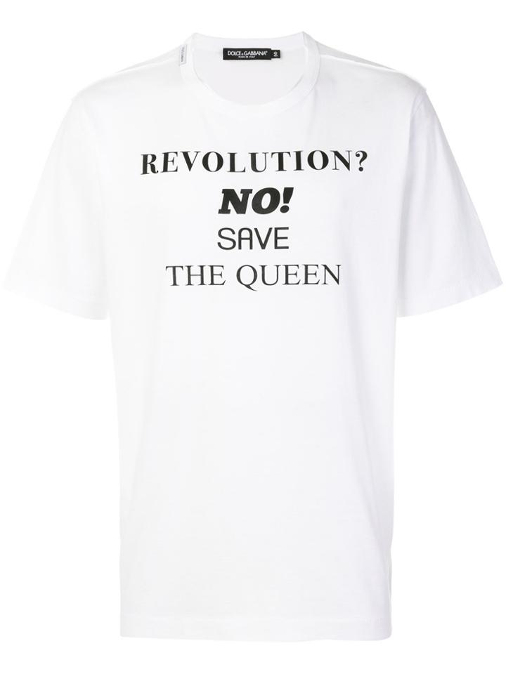 Dolce & Gabbana Revolution? T-shirt - White
