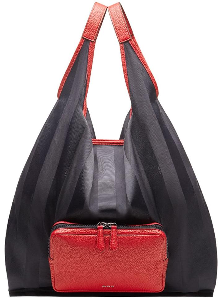 Fendi Packable Shopper Bag - Black