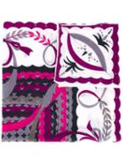 Emilio Pucci Vintage Pattern Print Scarf