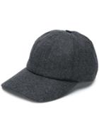Officine Generale Felt Baseball Cap - Grey