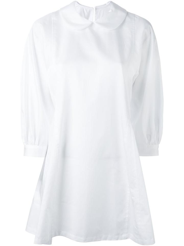 Comme Des Garçons Comme Des Garçons Peter Pan Collar Oversized Blouse