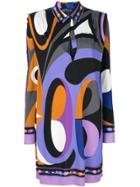 Emilio Pucci Abstract Print Dress - Multicolour