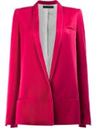 Haider Ackermann Oversized Dinner Jacket, Women's, Size: 40, Red, Cotton/acetate/rayon/viscose