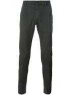 Dondup 'gaubert' Trousers, Men's, Size: 30, Green, Cotton/spandex/elastane