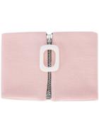 Jw Anderson Zip Front Neckband - Pink & Purple