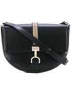 Lanvin - 'lien' Shoulder Bag - Women - Calf Leather - One Size, Black, Calf Leather