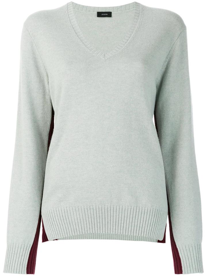 Joseph Two Tone Jumper - Blue