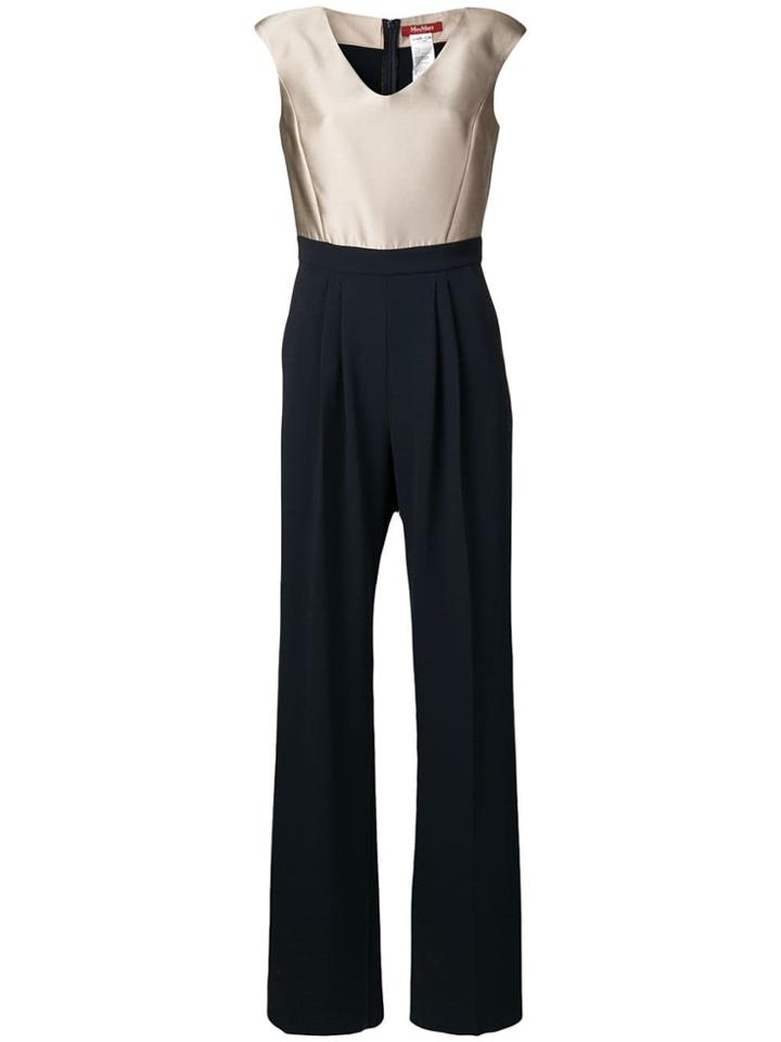 Max Mara Studio Metallic Jumpsuit - Neutrals