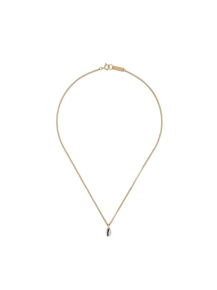 Isabel Marant Seashell Pendant Necklace - Gold