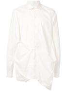 Rick Owens Structural Buttoned Shirt - White