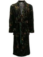Pierre-louis Mascia Brocade Coat - Black