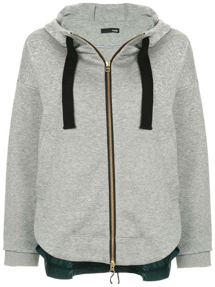 Frei Ea Zipped Hoodie - Grey