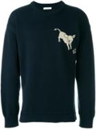 J.w. Anderson Embroidered Donkey Sweatshirt