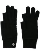 Rick Owens Touchscreen Gloves - Black