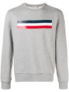 Moncler Chest Print Sweatshirt - Grey