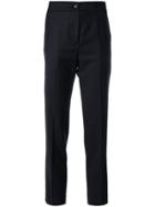Givenchy Tapered Tailored Trousers - Black