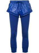Adidas By Stella Mccartney Compression Short Leggings - Blue