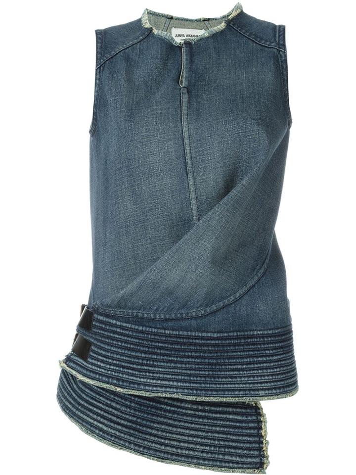 Junya Watanabe Comme Des Garçons Wrap Denim Top