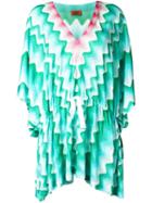 Missoni V-neck Zig-zag Dress