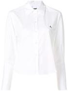 Alexa Chung Deep Cuff Classic Shirt - White