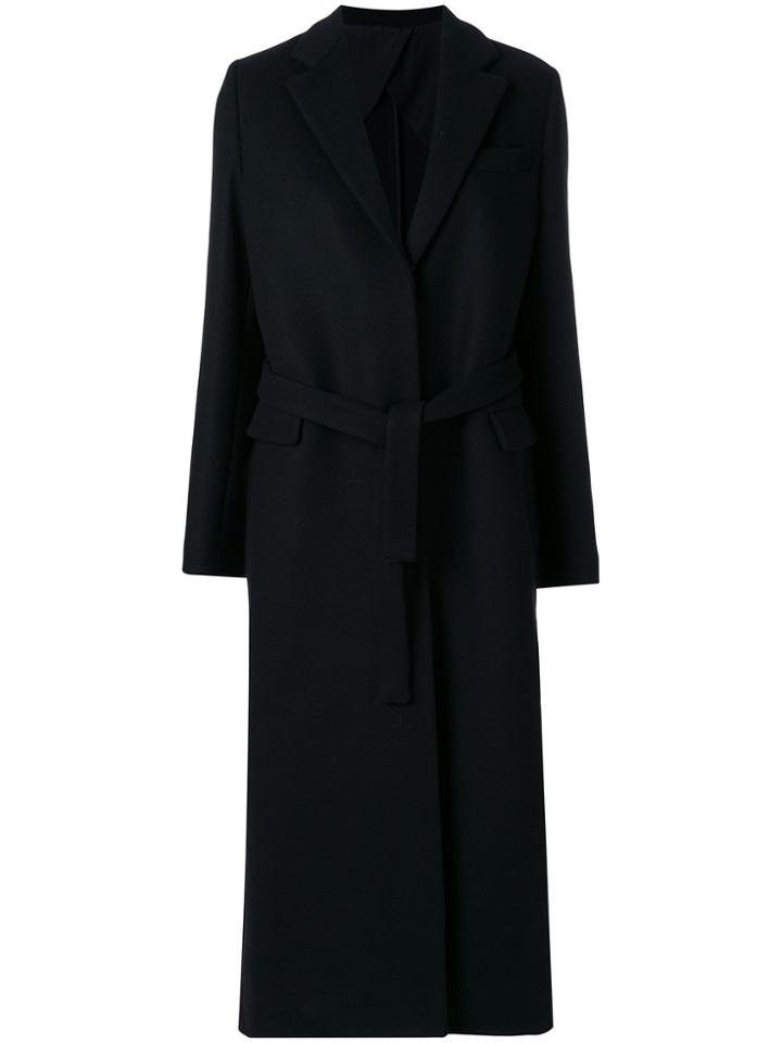 Msgm Oversized Coat - Black
