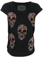 Philipp Plein Balinay Skulled T-shirt - Black