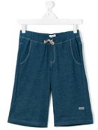 Boss Kids - Drawstring Track Shorts - Kids - Cotton/polyester - 16 Yrs, Boy's, Blue