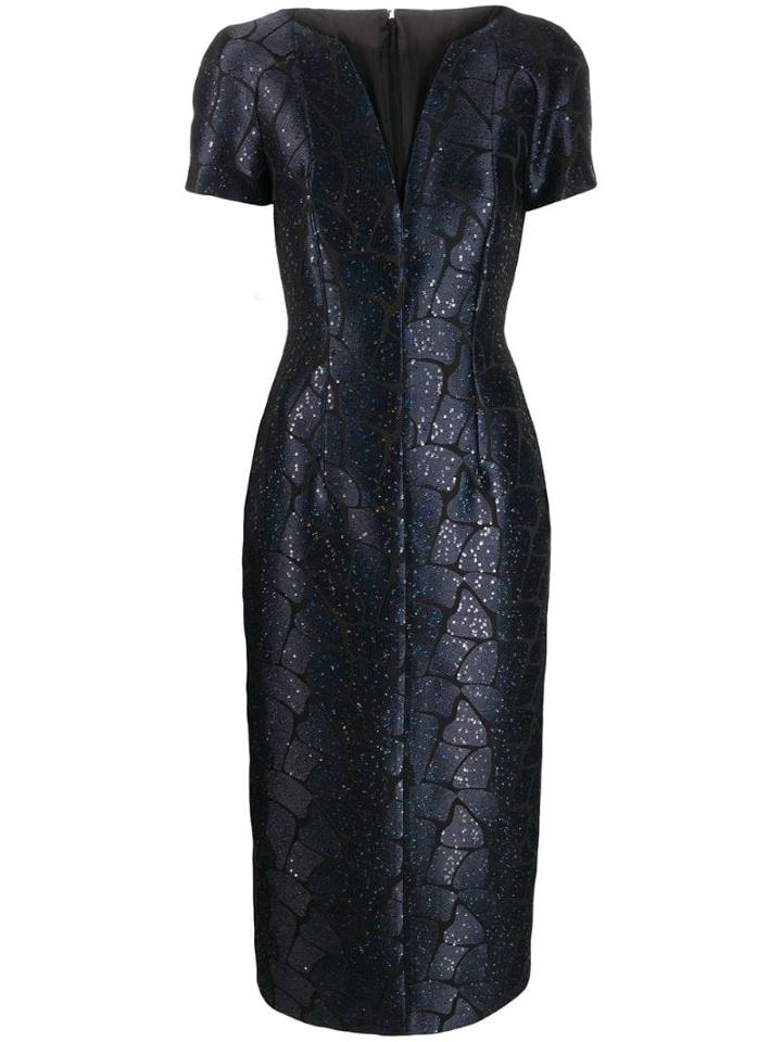 Talbot Runhof Roar Dress - Blue