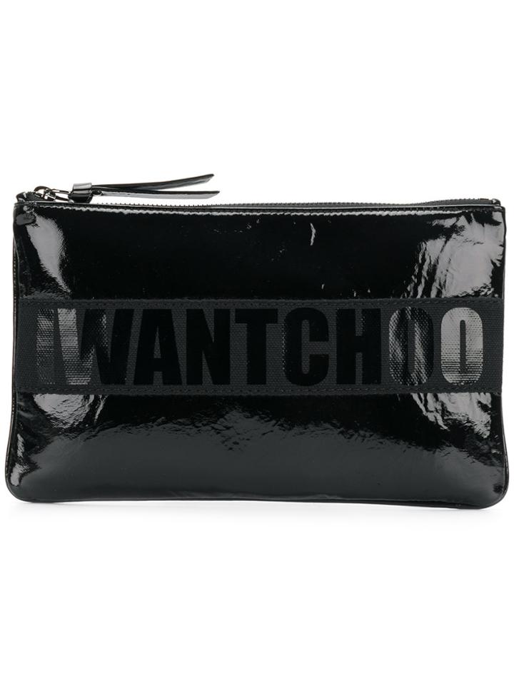 Jimmy Choo Nina Clutch - Black