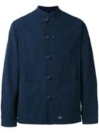 Bleu De Paname - Mandarin Neck Duffle Shirt - Men - Cotton - Xl, Blue, Cotton