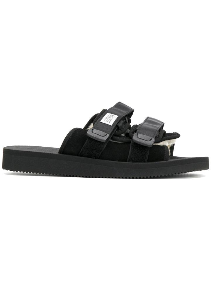 Suicoke Double Strap Sandals - Black