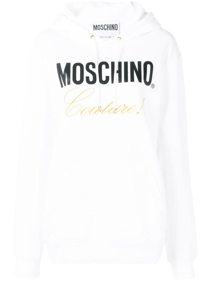 Moschino Couture! Hoodie - White