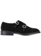 Trickers Monk Strap Loafers - Black