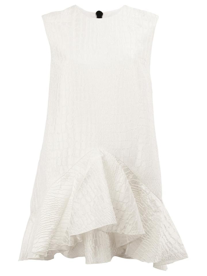 Alex Perry Ruffled Hem Mini Dress