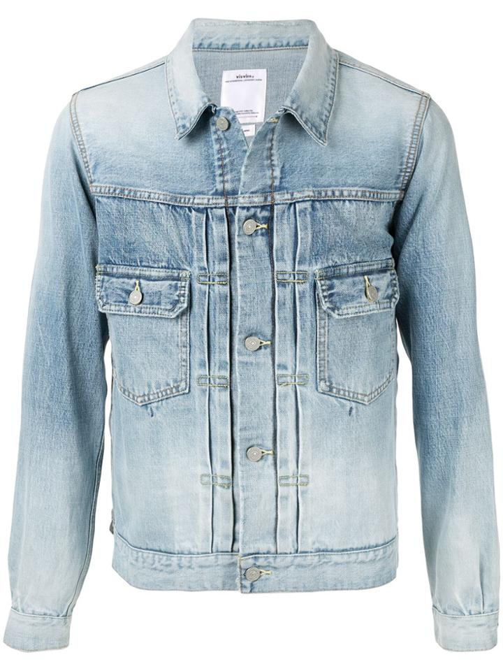 Visvim Faded Denim Jacket - Blue